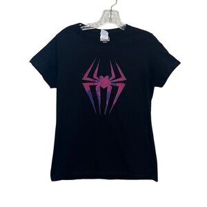 Marvel Spider Man Across the Spider-Verse Spider Gwen Icon T-Shirt Girls Medium